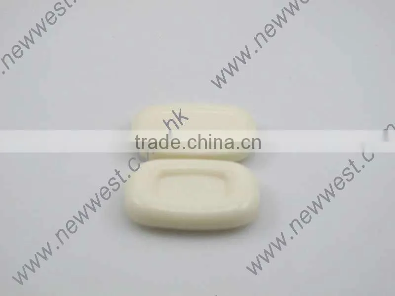 Hotel Use Bath Soap in Rectangular Shape with Clip Wrap