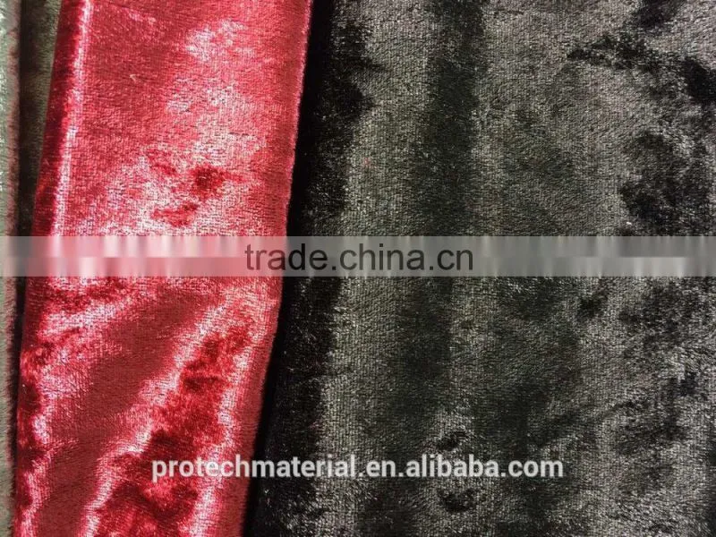 100% polyester sofa fabric ice velvet