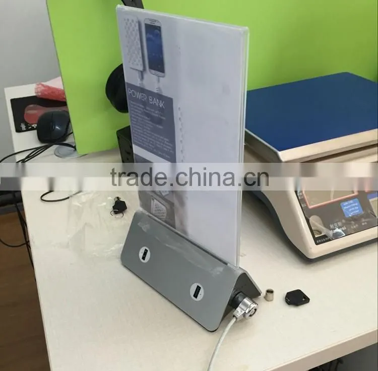 2016 Advertising Portable Power Bank 20000Mah,Mobile Power Bank 10000Mah,Menu Holder Restaurant Power Bank Charger