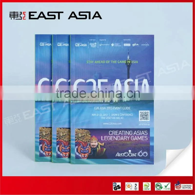 Perfect Binding Soft Cover Book Printing