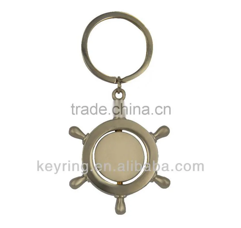 2014 Promotional metal keychain blank/blank key holder/blank keychain metal