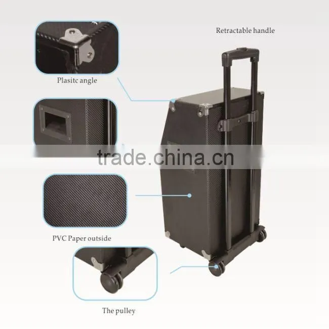6.5 inch cheap subwoofer speaker wth battery,USB,SD L-107
