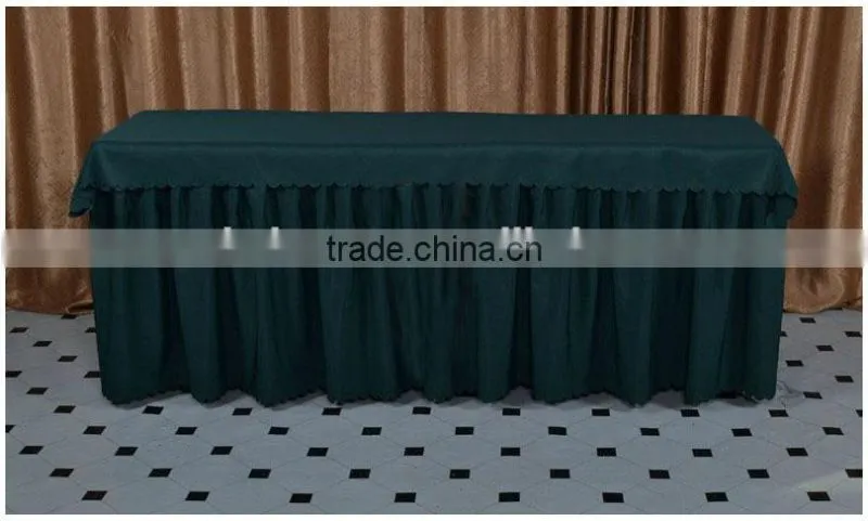 Popular Polyester Materials In Table Skirting