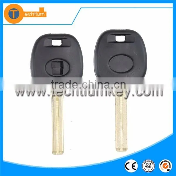 high quality Transponder key with logo 4D68 chip TOY 48 type blade for lexus rx350 gs300 rx330 ls430
