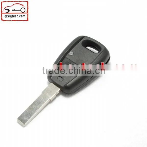 Best price car key Fiat shell 1 button remote key shell fiat key fobs
