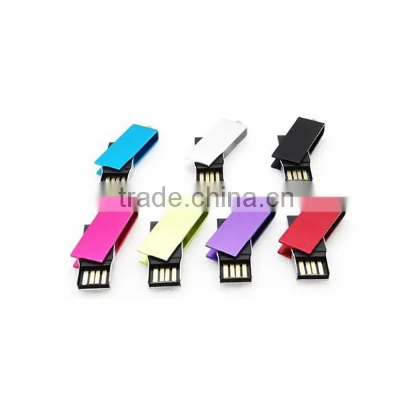 Promotional gift swivel metal mini usb stick memory for sony