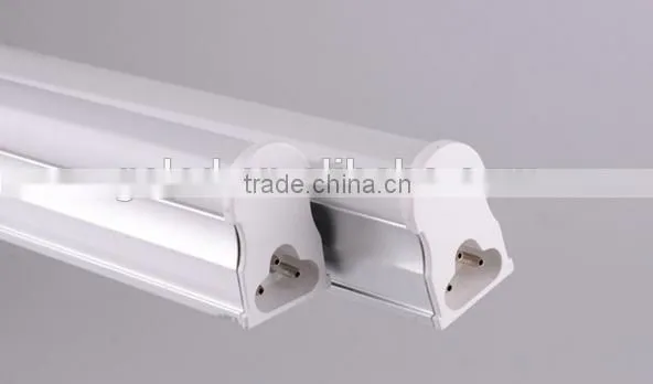Shenzhen factory direct sale 4ft t5 integrated Al+PC led tube with Ce