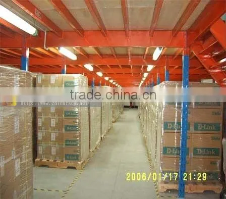 pallet rack supported steel mezzanine floor