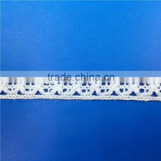 H0032G Elegant Lace Ribbon, 100% Cotton Lace ,Crocheted Lace