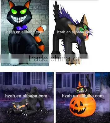 Halloween Decoration Inflatable Ghost with Pumpkin