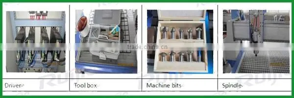 Woodworking CNC Router 5.5KW/7.5KW Vacuum power.