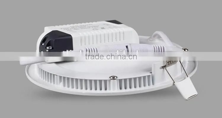 Round led panel light 3w4w6w9w12w15w18w24w Concealed panel light