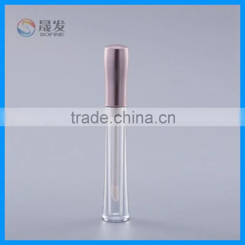 Hot Selling custom design8ML lip gloss clear plastic tubes packaging on sale