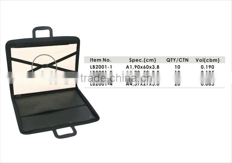 Different Sizes PP Cross Buckle Elastic Band Art Portfolio