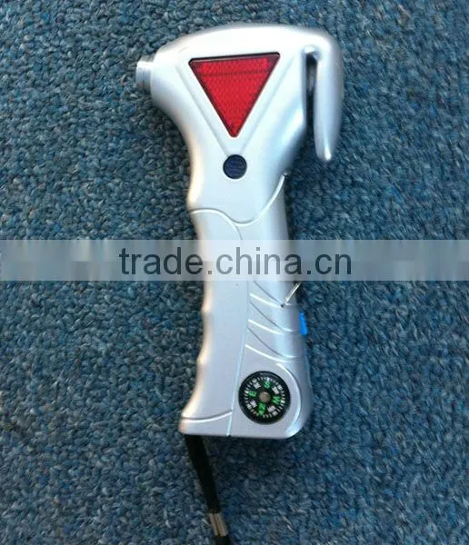 7 in 1 Emergency Auto Tool Hammer Seatbelt Cutter