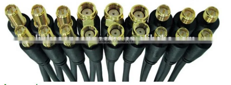 CRC9 male right angle to RP TNC female 3G Huawei mobile broadband
