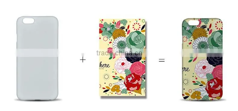 Wholesale customed blank 2D 3D sublimation cell phone cases for Iphone 6