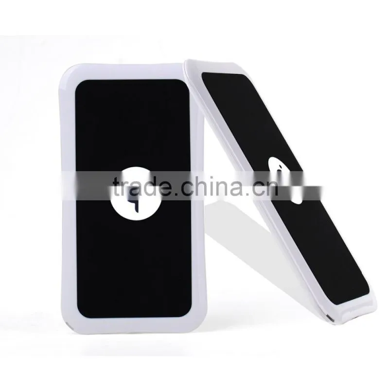 High performance qi wireless charger transmitter for iphone for samsung with no-slip silicone