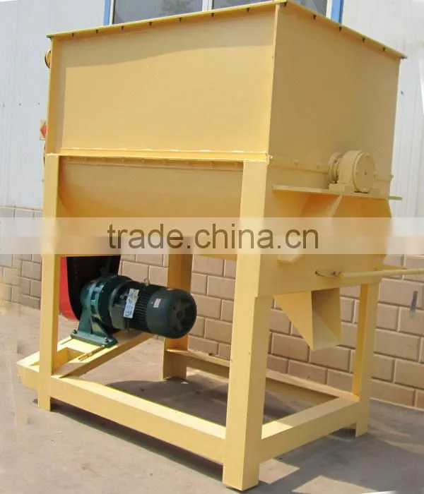 CE Fertilizer ribbon mixer 1000kg/batch