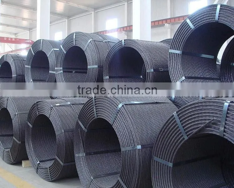 Steel PC strand 1x7