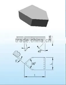 Best01 High Hardness Thread Cutting carbide insert