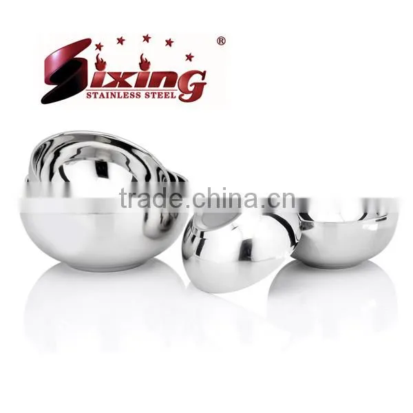 Chinese Product Stainless Steel Rice Bowl / Bowl Set/Mixing Bowl