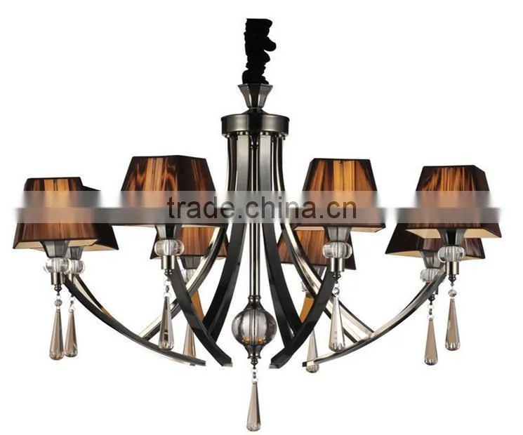 Elegant topper aluminum pendant lamp hat chandelier lighting
