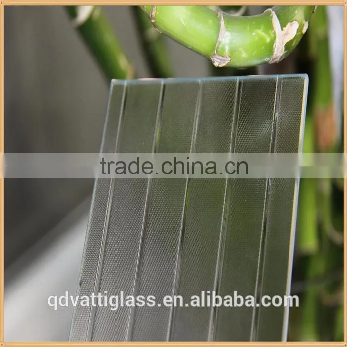 Supply good quality bergamot pear patterned glass 3mm-6mm