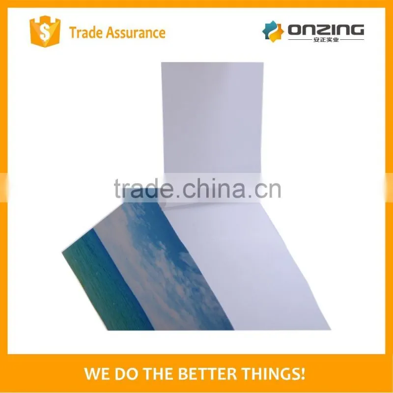 Sticky woodfree paper custom printing on sides cube notepad sticky