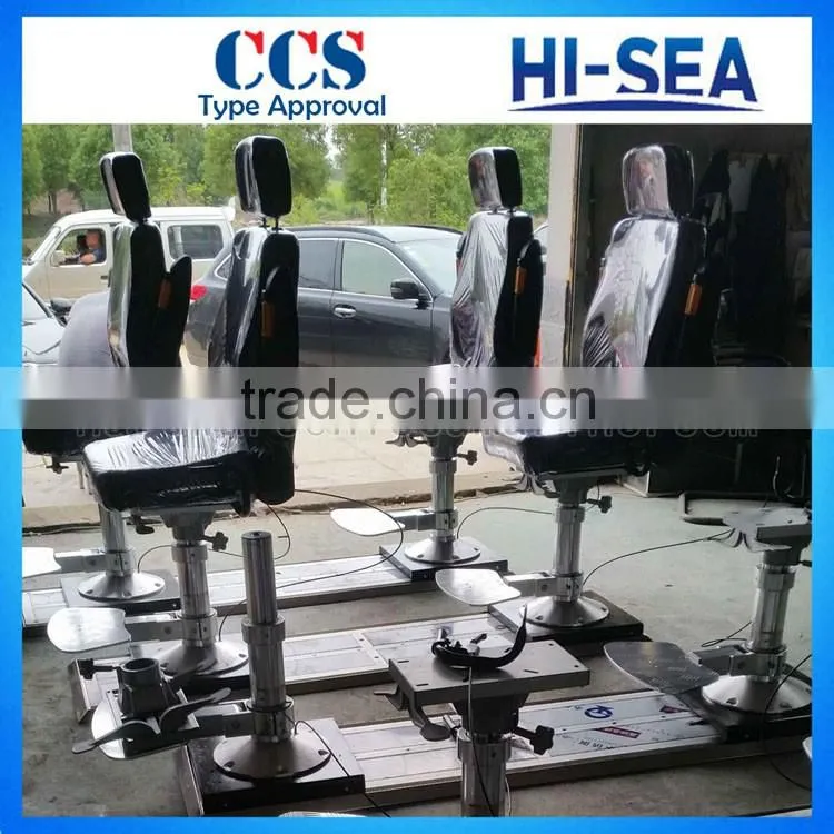 Marine Pilot Chair with 2 Sliding Plates