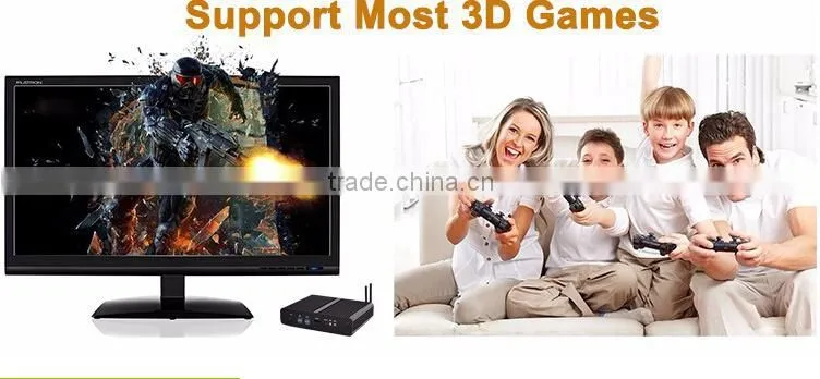 Intel NUC Fanless Computer Core i7 Win 8 intel atom gaming mini pc