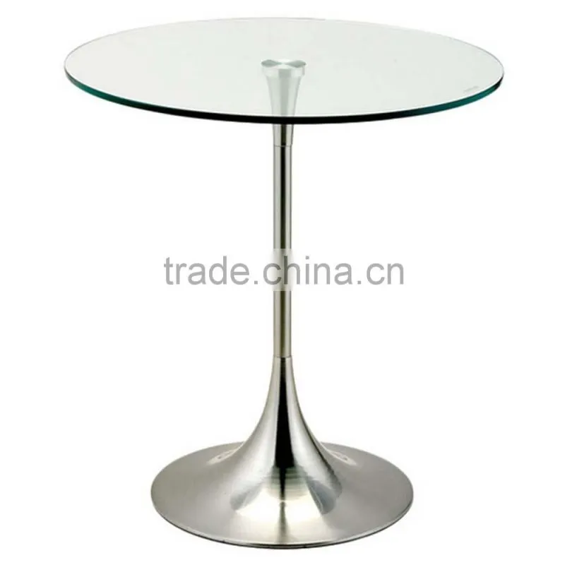Tulip side stainless steel table base or table leg
