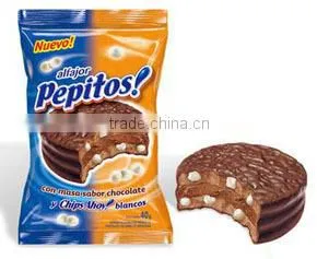 New condition multi function biscuit flow packaging machinery, biscuits packing machine