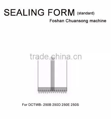 Fruit and vegetable meat roll packing machine (DCTWB-250D)