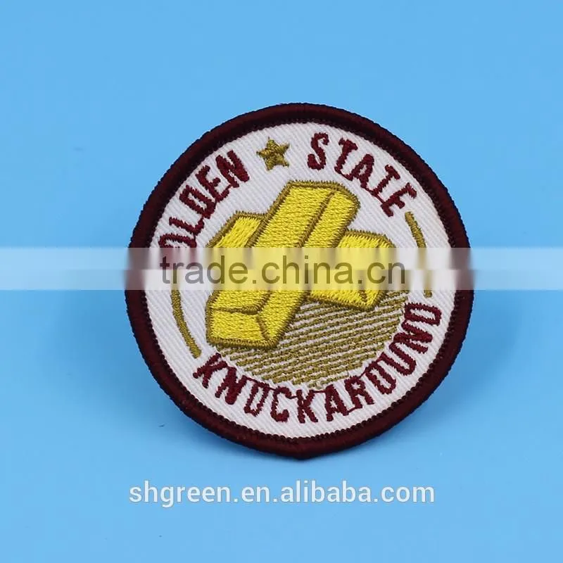 Outdoor sportswear embroidery badges&patches