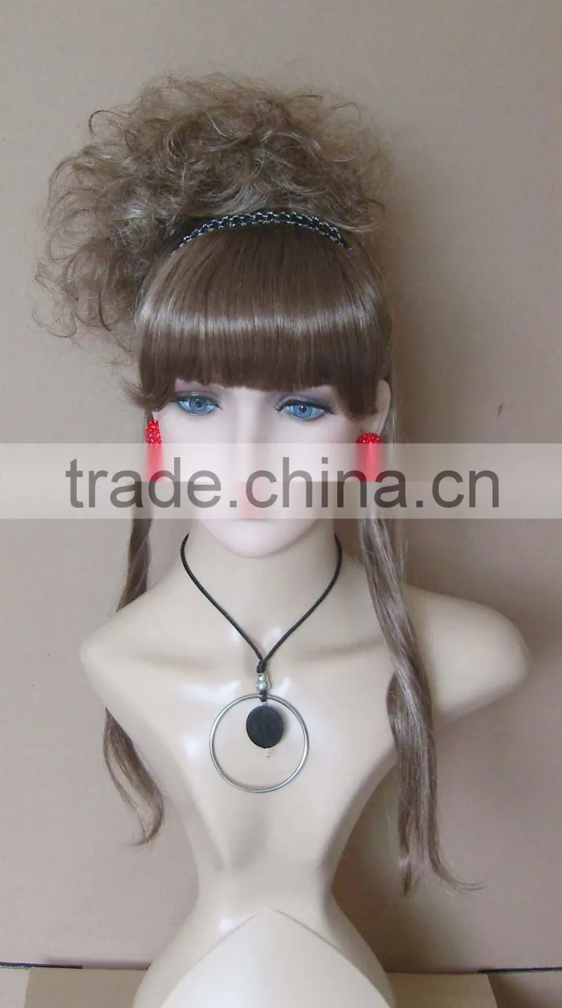 Fashion 100%human hair mannequin head