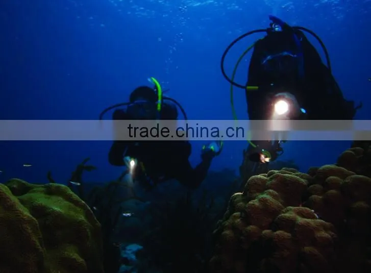 Aluminium material diving equipment Max 1000lm led diving Flashlight