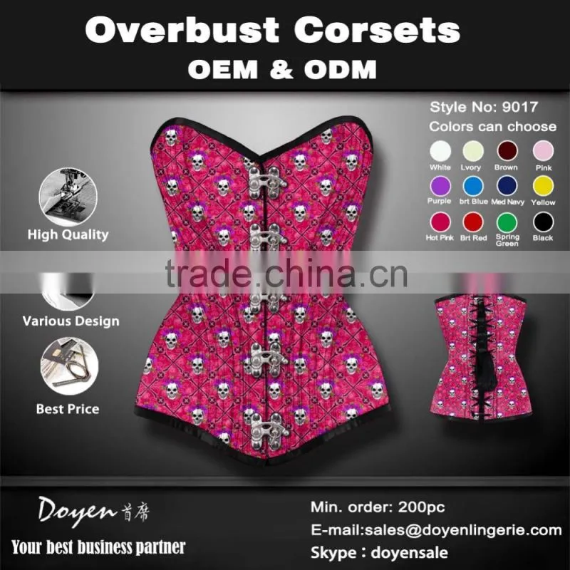 Perfect body shaper vintage cheap corset top with straps ladies tops latest design