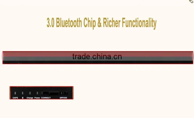 Professional CE ROHS bluetooth keyboard portable with high quality for Samsung NOTE 10.1inch P600/T520-SA206F