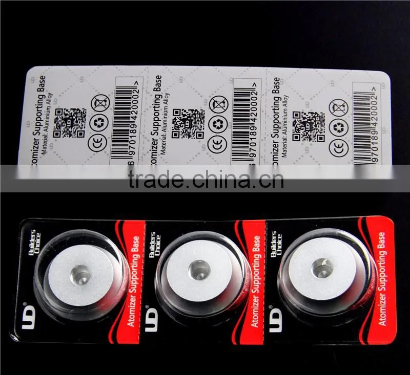 2016 UD! UD RBA Aluminium Base in new package for DIY e cig built-in vaporizer stock