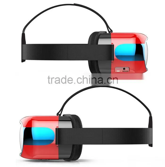 Low price RK3126 cpu vr headset, android 5.1 OS and 720p HD screen all in one vr