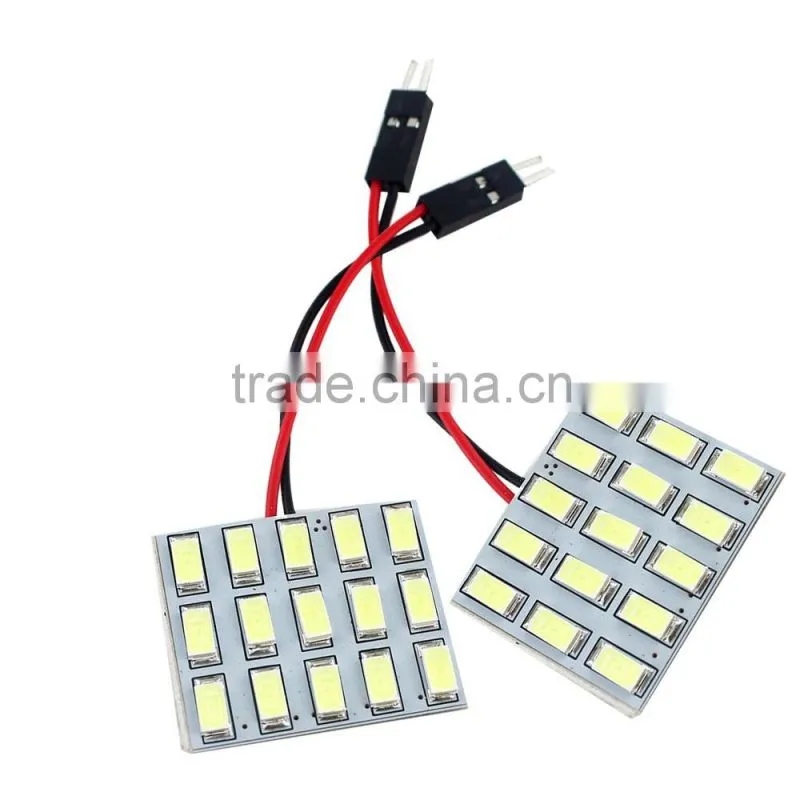 Festoon T10 type panel led 5730 15SMD china led panel light price