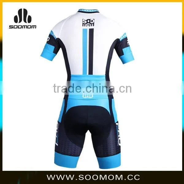 Men high quality cycling skinsuit/high elastic cycling skinsuit