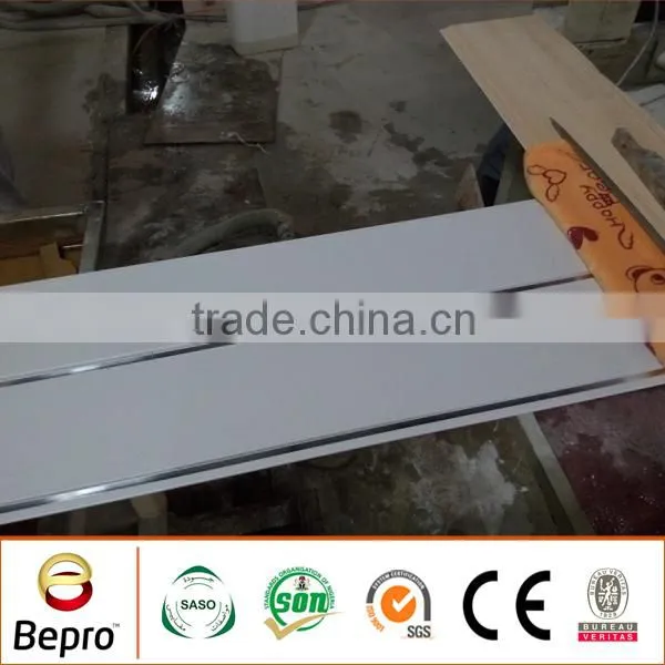 one groove pvc wall panel for Algeria market