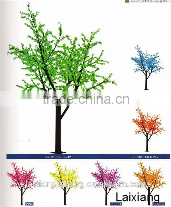 hot sale decorative christmas artificial tree many colors can be choose