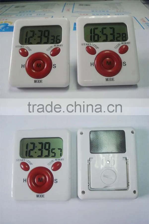 24 hours programmable digital countdown kitchen timer