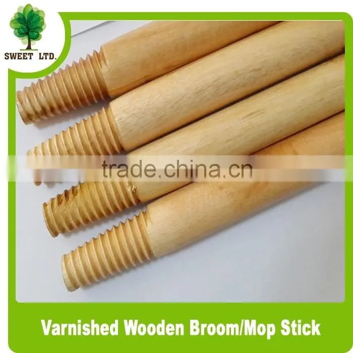 2016 Hot sales varnished quality wooden handle factory price