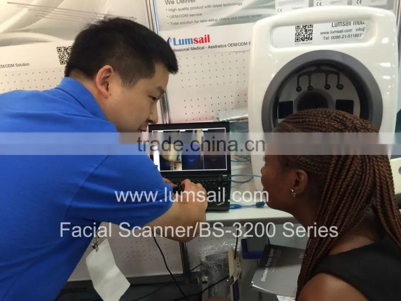 skin analyzer magnifier machine