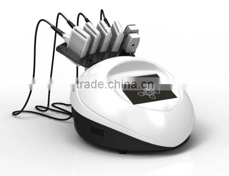 Top quality 4 big and 2 small pads lipo laser diodo skin cooling device