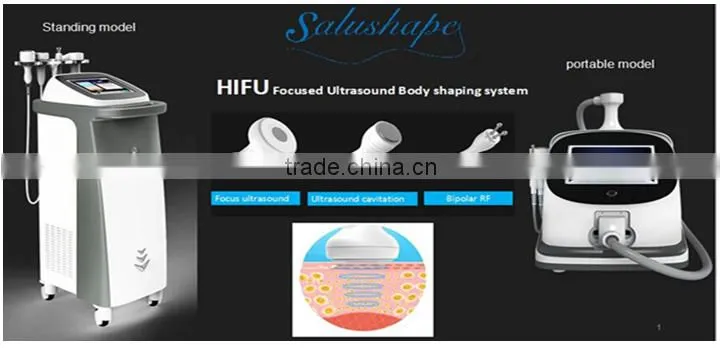 HIFU Machine For Wrinkle Removal HIFU Ulrasound Beauty Equipment